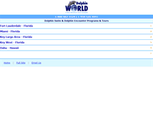 Tablet Screenshot of m.dolphinworld.org